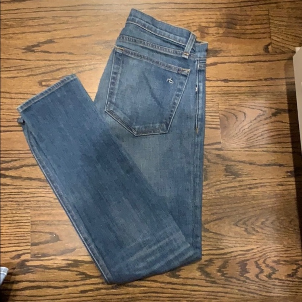 Rag & Bone Medium Wash Boyfriend Jeans